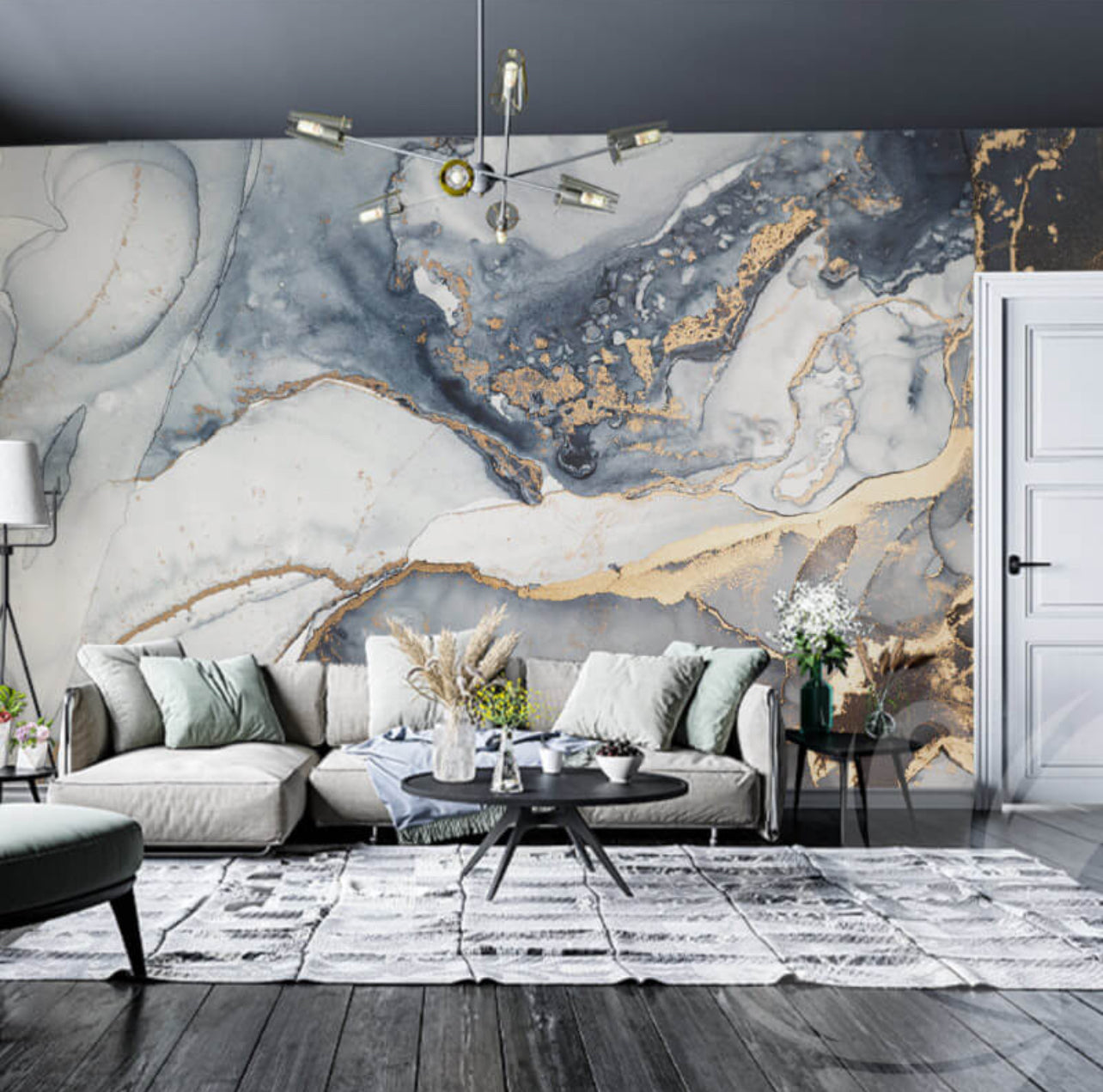 Bluite marble