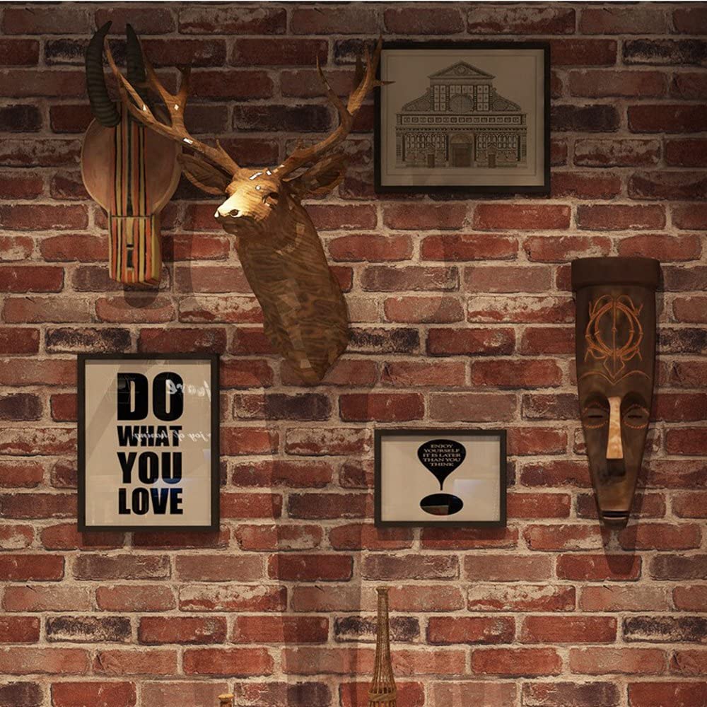 3D Realistic Brick Wallpaper - Textured Brick Effect Wall Covering