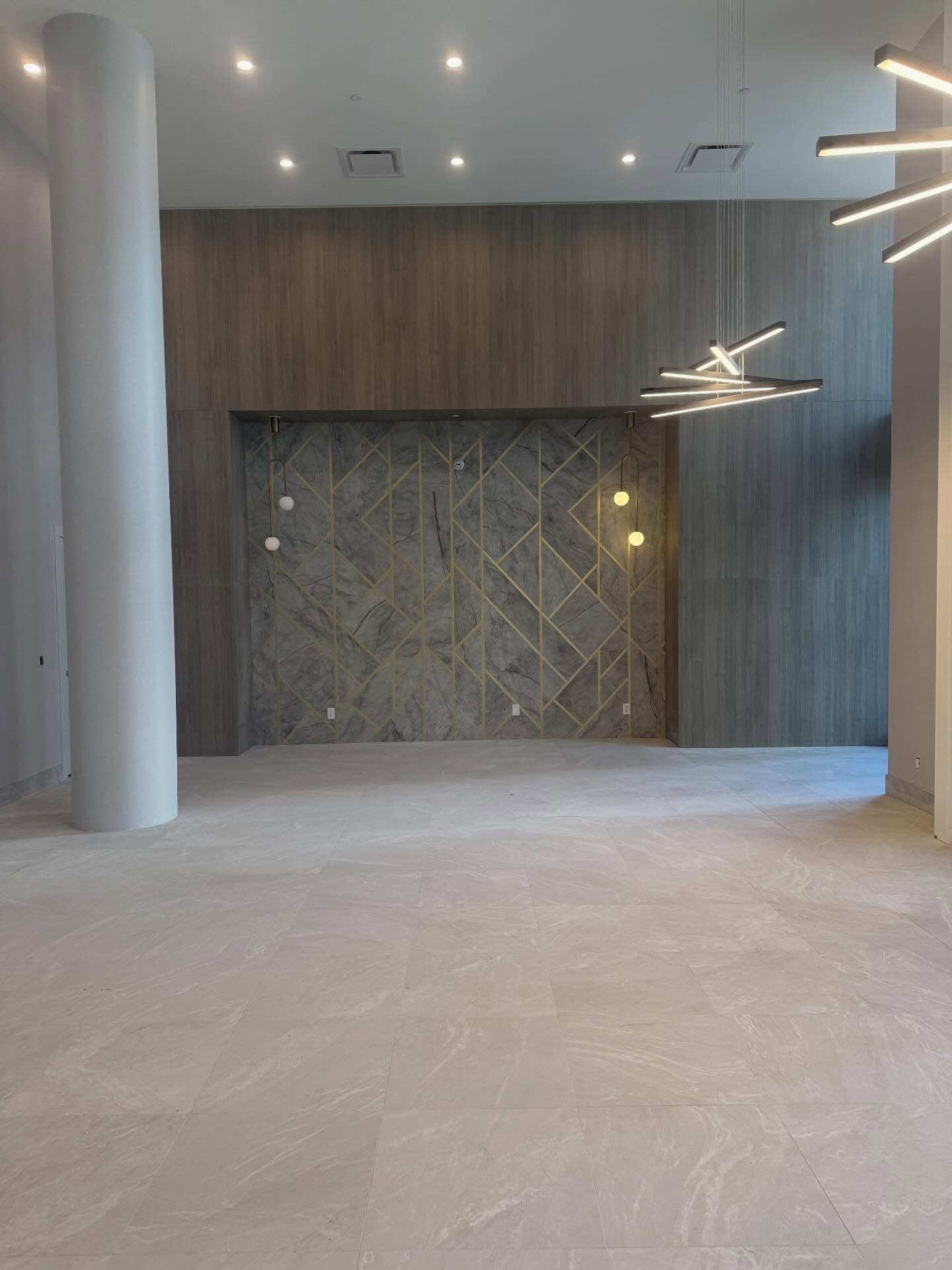 Building Lobby Wallcovering