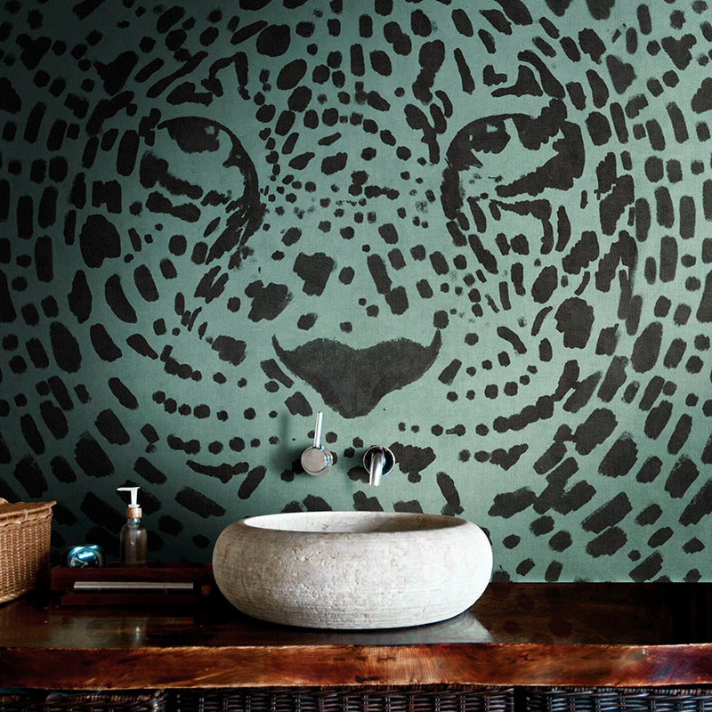 Leopard Print Wallpaper - Majestic Animal Print Wall Covering