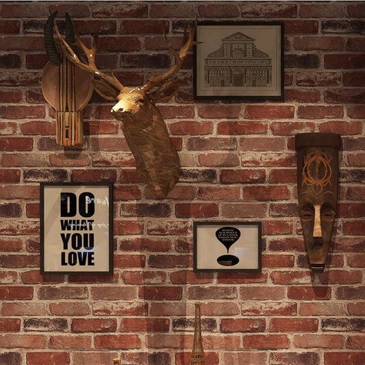 3D Realistic Brick Wallpaper - Textured Brick Effect Wall Covering