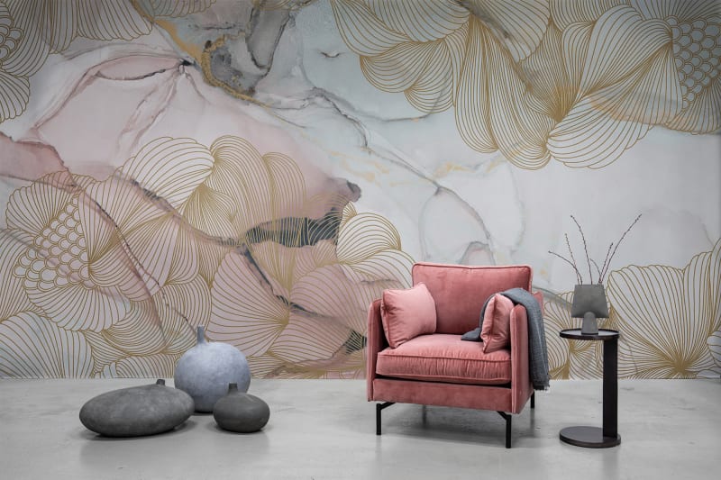 Opulence, Pink Marble 7.20 CAD / sq ft